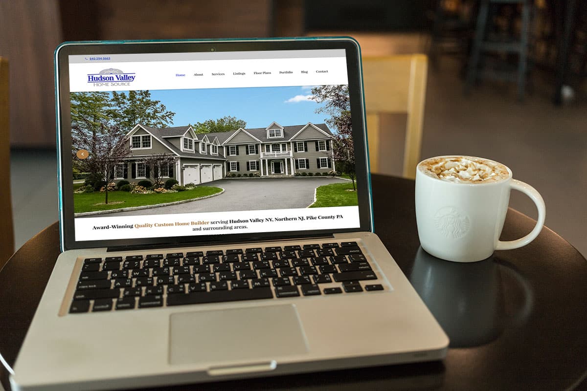 Hudson Valley Home Source website by Devine Design